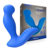 Синий вибромассажер простаты 3,5’’ P-spot Massager - 12,5 см. - Erokay - в Мурманске купить с доставкой