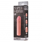 Фаллоудлинитель SUPER HERO Tempter - 16 см. - Lola Games - в Мурманске купить с доставкой