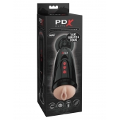 Мастурбатор-вагина с вибрацией Dirty Talk Starter Stroker - Pipedream - в Мурманске купить с доставкой