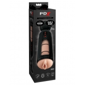 Мастурбатор-вагина с вибрацией Vibrating Mega Milker - Pipedream - в Мурманске купить с доставкой
