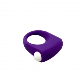 Фиолетовое эрекционное кольцо Puggle Vibrating Ring with Bullet - Adrien Lastic - в Мурманске купить с доставкой