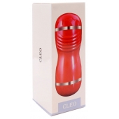 Двусторонний мастурбатор в колбе Cleo - вагина и ротик - Boys of Toys - в Мурманске купить с доставкой