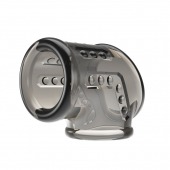 Дымчатая насадка на пенис и мошонку - Baile - в Мурманске купить с доставкой