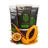 Набор из 3 съедобных лубрикантов JUJU со вкусом тропических фруктов - JuJu - купить с доставкой в Мурманске