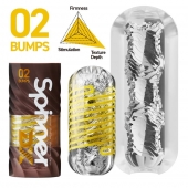 Мастурбатор Tenga Spinner DX 02 Bumps - Tenga - в Мурманске купить с доставкой
