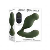 Вибромассажер простаты The Sergeant цвета хаки - Zero Tolerance - в Мурманске купить с доставкой