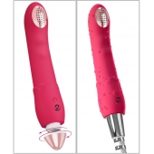 Малиновая насадка на душ с вибрацией Showers to orgasm - 20,1 см. - Orion - купить с доставкой в Мурманске