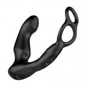 Черный двухмоторный массажер простаты Nexus Simul8 Wave Edition - Nexus Range - в Мурманске купить с доставкой