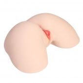 Мастурбатор-полуторс с двойным слоем материала и вибрацией Jenny Onahole Real Hips - KOKOS - в Мурманске купить с доставкой