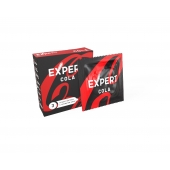 Презервативы с ароматом колы Expert Cola - 3 шт. - Expert - купить с доставкой в Мурманске