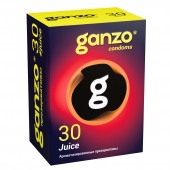 Ароматизированные презервативы Ganzo Juice - 30 шт. - Ganzo - купить с доставкой в Мурманске