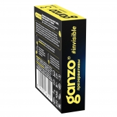 Супертонкие презервативы Ganzo Invisible - 15 шт. - Ganzo - купить с доставкой в Мурманске