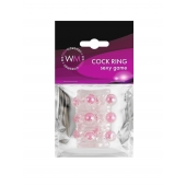 Прозрачная сквозная насадка на пенис с цветными шариками - Erowoman-Eroman - в Мурманске купить с доставкой