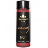 Массажное масло с согревающим эффектом Massage Oil Warming - 100 мл. - HOT - купить с доставкой в Мурманске
