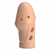 Телесная насадка на пенис Booker - 8 см. - Baile - в Мурманске купить с доставкой