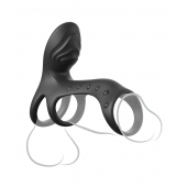 Черная насадка на пенис Ultimate Couples Cage Pro - Pipedream - в Мурманске купить с доставкой