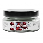 Массажная свеча «Спелая вишня» - 50 мл. - SGAN - купить с доставкой в Мурманске