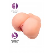 Реалистичный мастурбатор в форме попки с 2 любовными входами - No Name - в Мурманске купить с доставкой