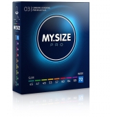 Презервативы MY.SIZE размер 72 - 3 шт. - My.Size - купить с доставкой в Мурманске