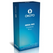 Презервативы OKOTO Mega Mix - 18 шт. - Sitabella - купить с доставкой в Мурманске
