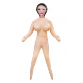 Телесная надувная секс-кукла с пышным бюстом - NMC - в Мурманске купить с доставкой