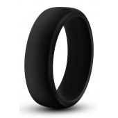 Черное эрекционное кольцо Silicone Go Pro Cock Ring - Blush Novelties - в Мурманске купить с доставкой