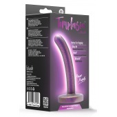 Фиолетовая насадка с гладкой поверхностью Surrender 4.75 Inch Beginner Pegging Dildo - 12 см. - Blush Novelties - купить с доставкой в Мурманске