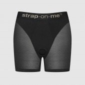 Трусики-шорты для фиксации насадок Strap-on-me Harness Lingerie Halo - size XL - Strap-on-me - купить с доставкой в Мурманске