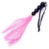 Розовая силиконовая плеть - 35,5 см. - Boys of Toys - купить с доставкой в Мурманске