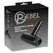 Черный мастурбатор с удобной ручкой Masturbator with 2 Functions - Orion - в Мурманске купить с доставкой