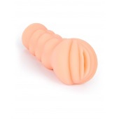 Телесный мастурбатор-вагина с эрекционными кольцами в комплекте - Sexy Girl - в Мурманске купить с доставкой