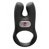 Черное эрекционное виброкольцо Nos - Fun Factory - в Мурманске купить с доставкой