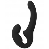 Черный безремневой страпон Share Lite - Fun Factory - купить с доставкой в Мурманске