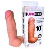 Фаллическая насадка Харнесс UNICOCK 10  - 25 см. - LOVETOY (А-Полимер) - купить с доставкой в Мурманске