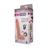 Фаллическая насадка Харнесс UNICOCK 9  - 24 см. - LOVETOY (А-Полимер) - купить с доставкой в Мурманске