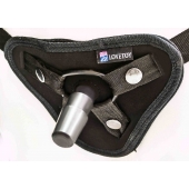 Вибрострапон с двумя насадками UniStrap - 18 и 18 см. - LOVETOY (А-Полимер) - купить с доставкой в Мурманске