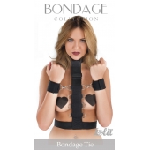 Фиксатор рук к груди увеличенного размера Bondage Collection Bondage Tie Plus Size - Lola Games - купить с доставкой в Мурманске