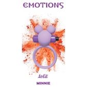 Сиреневое эрекционное виброколечко Emotions Minnie - Lola Games - в Мурманске купить с доставкой