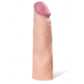 Реалистичная насадка с ярко выраженной головкой - 16,5 см. - A-toys - в Мурманске купить с доставкой