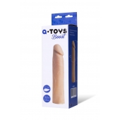 Реалистичная насадка с ярко выраженной головкой - 16,5 см. - A-toys - в Мурманске купить с доставкой