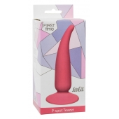 Розовая анальная пробка P-spot Teazer Pink - 12,2 см. - Lola Games - в Мурманске купить с доставкой