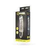 Прозрачная насадка с петлёй для фиксации - 14 см. - ToyFa - в Мурманске купить с доставкой