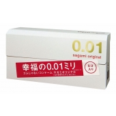 Супер тонкие презервативы Sagami Original 0.01 - 5 шт. - Sagami - купить с доставкой в Мурманске