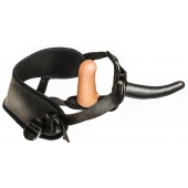 Женский страпон с вагинальной пробкой Woman Strap - 12 см. - LOVETOY (А-Полимер) - купить с доставкой в Мурманске