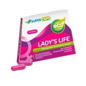 Возбуждающие капсулы Ladys Life - 14 капсул (0,35 гр.) - SuperCaps - купить с доставкой в Мурманске