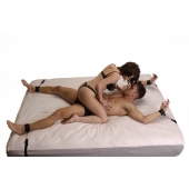 Бондаж для фиксации на кровати Frisky Bedroom Restraint Kit - XR Brands - купить с доставкой в Мурманске