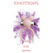 Розовое эрекционное виброколечко Emotions Minnie Light pink - Lola Games - в Мурманске купить с доставкой