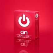 Супертонкие презервативы ON) Super Thin - 3 шт. - ON) - купить с доставкой в Мурманске