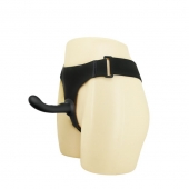 Страпон с изогнутой головкой Ultra Harness Curvy Dildo - 15,8 см. - Baile - купить с доставкой в Мурманске