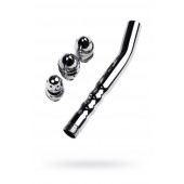 Металлический анальный душ с тремя насадками - ToyFa - купить с доставкой в Мурманске